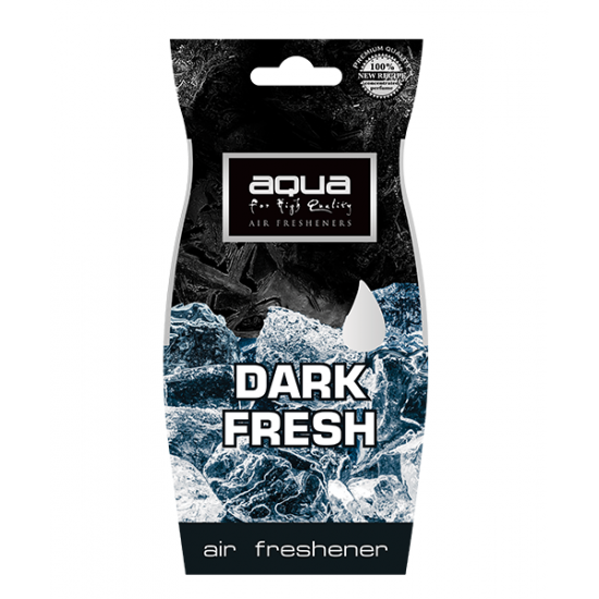 Aqua - ΑΡΩΜΑΤΙΚΟ ΑΥΤΟΚΙΝΗΤΟΥ ΚΡΕΜΑΣΤΟ ΜΕ DARK FRESH AQUA - 1 TEM. (10-590/AQ)