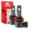 Amio - ΛΑΜΠΕΣ LED H8/H9/H11 12V 44W 6.500K 3.936lm X4 SERIES AVIATOR PLUG & PLAY - 2 ΤΕΜ. (03765/AM)