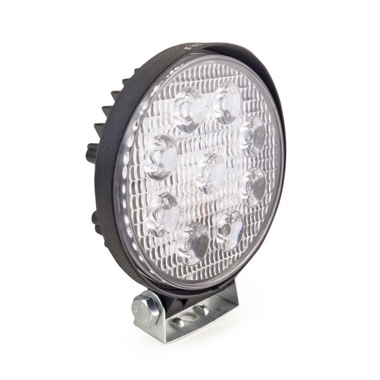 Amio - ΠΡΟΒΟΛΕΑΣ ΕΡΓΑΣΙΑΣ WORKING LAMP FLOOD 9LED 3030 9-36V 2160lm 6000K Φ 110mm AWL06 – 1 ΤΕΜ. (02420/AM)