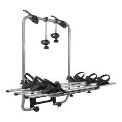 Menabo - Βάση Ποδηλάτου Shadow για 3 Ποδήλατα ή Fat Bikes με Quick Lock System για VW Caddy 2.0 (2021>) Van / SUV με Ασφαλή Μεταφορά Φορτίου - 1 Σετ (12950/MB)
