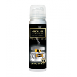 Aqua - ΑΡΩΜΑΤΙΚΟ ΑΥΤΟΚΙΝΗΤΟΥ ΣΕ ΣΠΡΕΙ (SPRAY) ΜΕ ΑΡΩΜΑ ABER PREMIUM GOLD SERIES 75ml AQUA - 1 TEM. (10-890/AQ)