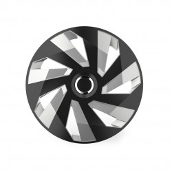 Amio - ΤΑΣΙ 15 INCH HUBCAP VECTOR RC SILVER BLACK - 1 ΤΕΜ. (10499/AM)