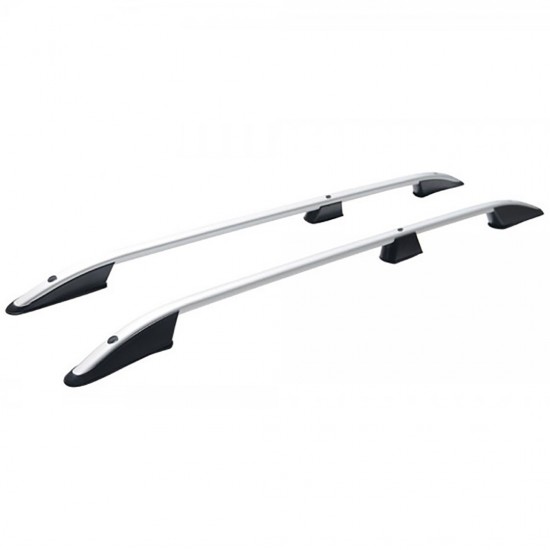 ΜΠΑΡΕΣ ΟΡΟΦΗΣ ΓΙΑ MERCEDES CITAN ELEGANCE W415 2013+ ΚΟΝΤΟ / RENAULT KANGOO 2008-2021 ΠΑΡΑΛΛΗΛΕΣ ΑΛΟΥΜΙΝΙΟΥ ΑΣΗΜΙ