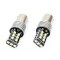 Amio - Λάμπες P21W 1156 LED 12/24V 7.5W 6000K 800lm 15SMD 2835 Canbus Λευκό Φως για Φώτα Όπισθεν Φλας και Ημέρας Αυτοκινήτου - 2 τεμ. (01293/AM)