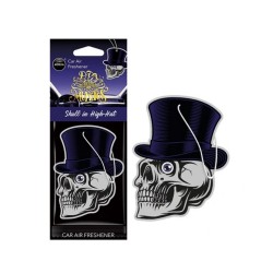 Amio - ΑΡΩΜΑΤΙΚΟ ΚΡΕΜΑΣΤΟ AROMA CAR MUERTOS SKULL IN HAT BLACK OUD - 1 TEM. (A10380/AM)