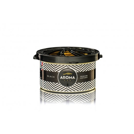 Amio – Αρωματικό Αυτοκινήτου σε Κονσέρβα Aroma Prestige Organic Black για Φρεσκάδα & Καθημερινή Χρήση – 1 Τεμ. (A92515/AM)