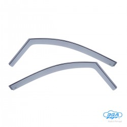 ΖΕΥΓΑΡΙ ΜΠΡΟΣΤΙΝΟΙ ΑΝΕΜΟΘΡΑΥΣΤΕΣ ΓΙΑ FORD FOCUS 3D 1998-2004 ΑΠΟ ΕΥΚΑΜΠΤΟ ΧΥΤΟ ΑΚΡΥΛΙΚΟ ΓΥΑΛΙ (CAST ACRYLIC GLASS) DGA - 2 ΤΕΜ.
