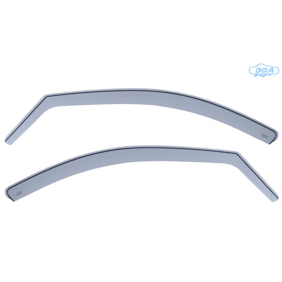 ΖΕΥΓΑΡΙ ΜΠΡΟΣΤΙΝΟΙ ΑΝΕΜΟΘΡΑΥΣΤΕΣ ΓΙΑ HYUNDAI SANTA FE 5D 2006-2012 ΑΠΟ ΕΥΚΑΜΠΤΟ ΧΥΤΟ ΑΚΡΥΛΙΚΟ ΓΥΑΛΙ (CAST ACRYLIC GLASS) DGA - 2 ΤΕΜ.
