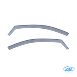 ΖΕΥΓΑΡΙ ΜΠΡΟΣΤΙΝΟΙ ΑΝΕΜΟΘΡΑΥΣΤΕΣ ΓΙΑ HONDA CIVIC 5D 2012-2017 / CIVIC TOURER 5D 2014-2017 ΑΠΟ ΕΥΚΑΜΠΤΟ ΧΥΤΟ ΑΚΡΥΛΙΚΟ ΓΥΑΛΙ (CAST ACRYLIC GLASS) DGA - 2 ΤΕΜ
