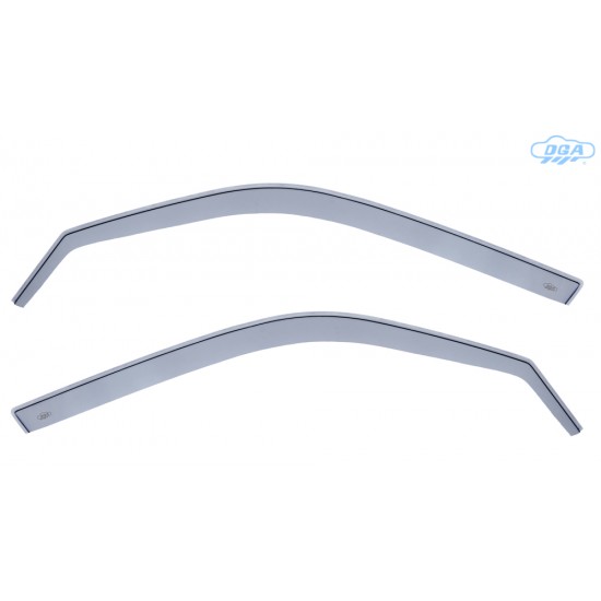 ΖΕΥΓΑΡΙ ΜΠΡΟΣΤΙΝΟΙ ΑΝΕΜΟΘΡΑΥΣΤΕΣ ΓΙΑ TOYOTA STARLET 3D 1996-1999  ΑΠΟ ΕΥΚΑΜΠΤΟ ΧΥΤΟ ΑΚΡΥΛΙΚΟ ΓΥΑΛΙ (CAST ACRYLIC GLASS) DGA - 2 ΤΕΜ