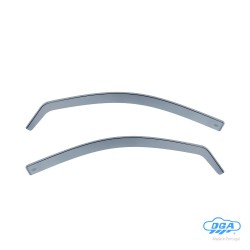 ΖΕΥΓΑΡΙ ΜΠΡΟΣΤΙΝΟΙ ΑΝΕΜΟΘΡΑΥΣΤΕΣ ΓΙΑ MERCEDES C-KLAS W203 3D 2000-2006 ΑΠΟ ΕΥΚΑΜΠΤΟ ΧΥΤΟ ΑΚΡΥΛΙΚΟ ΓΥΑΛΙ  (CAST ACRYLIC GLASS) DGA - 2 ΤΕΜ.
