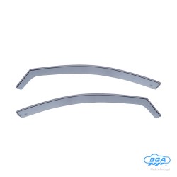 ΖΕΥΓΑΡΙ ΜΠΡΟΣΤΙΝΟΙ ΑΝΕΜΟΘΡΑΥΣΤΕΣ ΓΙΑ MERCEDES GLA X156 5D 2014+ ΑΠΟ ΕΥΚΑΜΠΤΟ ΧΥΤΟ ΑΚΡΥΛΙΚΟ ΓΥΑΛΙ  (CAST ACRYLIC GLASS) DGA - 2 ΤΕΜ.