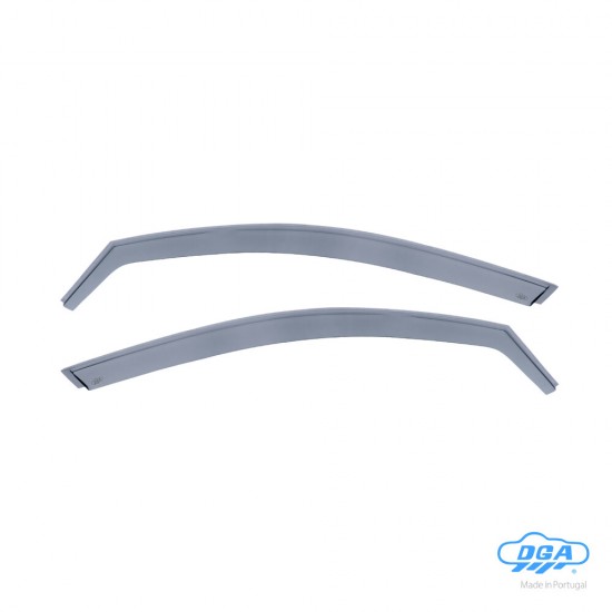 ΖΕΥΓΑΡΙ ΜΠΡΟΣΤΙΝΟΙ ΑΝΕΜΟΘΡΑΥΣΤΕΣ ΓΙΑ NISSAN ALMERA N16 4D/5D 2000-2006 ΑΠΟ ΕΥΚΑΜΠΤΟ ΧΥΤΟ ΑΚΡΥΛΙΚΟ ΓΥΑΛΙ  (CAST ACRYLIC GLASS) DGA - 2 ΤΕΜ.