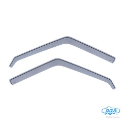 ΖΕΥΓΑΡΙ ΜΠΡΟΣΤΙΝΟΙ ΑΝΕΜΟΘΡΑΥΣΤΕΣ ΓΙΑ NISSAN PIXO 5D 2009+ / SUZUKI ALTO 5D /CELERIO 2D 2009-2015 ΑΠΟ ΕΥΚΑΜΠΤΟ ΧΥΤΟ ΑΚΡΥΛΙΚΟ ΓΥΑΛΙ (CAST ACRYLIC GLASS) DGA - 2 ΤΕΜ.