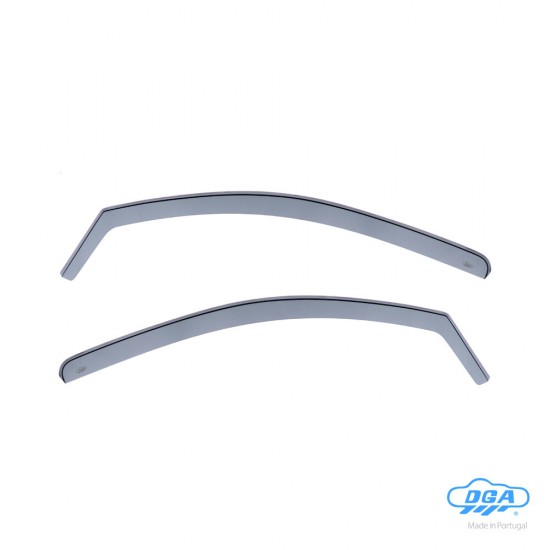ΖΕΥΓΑΡΙ ΜΠΡΟΣΤΙΝΟΙ ΑΝΕΜΟΘΡΑΥΣΤΕΣ ΓΙΑ OPEL CORSA C 3D 2000-2006 ΑΠΟ ΕΥΚΑΜΠΤΟ ΧΥΤΟ ΑΚΡΥΛΙΚΟ ΓΥΑΛΙ (CAST ACRYLIC GLASS) DGA - 2 ΤΕΜ