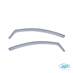 ΖΕΥΓΑΡΙ ΜΠΡΟΣΤΙΝΟΙ ΑΝΕΜΟΘΡΑΥΣΤΕΣ ΓΙΑ OPEL VECTRA C 4D 2002-2008 ΑΠΟ ΕΥΚΑΜΠΤΟ ΧΥΤΟ ΑΚΡΥΛΙΚΟ ΓΥΑΛΙ  (CAST ACRYLIC GLASS) DGA - 2 ΤΕΜ.
