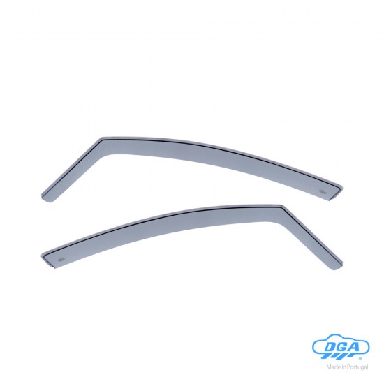 ΖΕΥΓΑΡΙ ΜΠΡΟΣΤΙΝΟΙ ΑΝΕΜΟΘΡΑΥΣΤΕΣ ΓΙΑ PEUGEOT 508 4D/5D 2011-2018 ΑΠΟ ΕΥΚΑΜΠΤΟ ΧΥΤΟ ΑΚΡΥΛΙΚΟ ΓΥΑΛΙ  (CAST ACRYLIC GLASS) DGA - 2 ΤΕΜ.