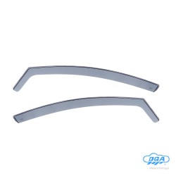ΖΕΥΓΑΡΙ ΜΠΡΟΣΤΙΝΟΙ ΑΝΕΜΟΘΡΑΥΣΤΕΣ ΓΙΑ SEAT IBIZA 5D 2008-2017 / IBIZA ST 2010-2017 ΑΠΟ ΕΥΚΑΜΠΤΟ ΧΥΤΟ ΑΚΡΥΛΙΚΟ ΓΥΑΛΙ DGA - 2 ΤΕΜ.