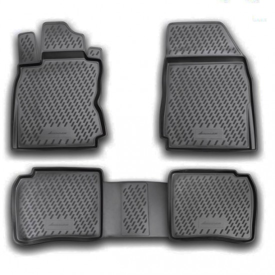 ΠΑΤΑΚΙΑ ΣΕ ΣΚΑΦΗ TPE ΛΑΣΤΙΧΟ ΓΙΑ NISSAN NOTE 03/2006-2013  ΣΕ ΜΑΥΡΟ ΧΡΩΜΑ NOVLINE - 4 ΤΕΜ.