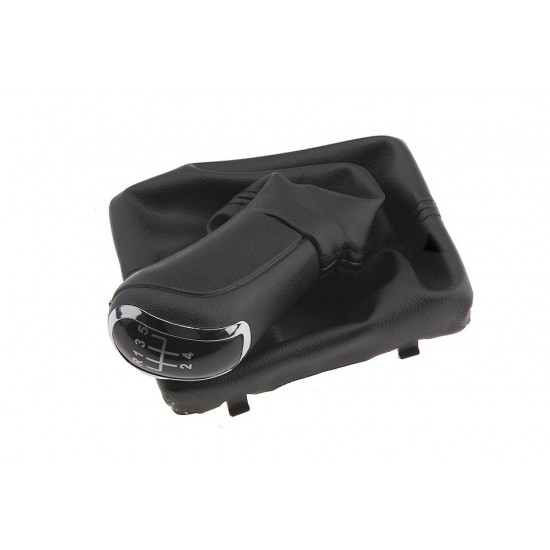 ΠΟΜΟΛΟ ΤΑΧΥΤΗΤΩΝ  ΓΙΑ AUDI A4 2007+/A5 2007+/A6 2004+/Q5 2008+ ΜΕ ΕΝΔΕΙΞΗ 5 ΤΑΧΥΤΗΤΩΝ KAI ΜΑΥΡΗ ΦΟΥΣΚΑ NTY - 1 ΤΕΜ.