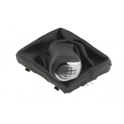 ΠΟΜΟΛΟ ΤΑΧΥΤΗΤΩΝ  ΓΙΑ AUDI A4 2007+/A5 2007+/A6 2004+/Q5 2008+ ΧΡΩΜΙΟ ΜΕ ΕΝΔΕΙΞΗ 5 ΤΑΧΥΤΗΤΩΝ ΚΑΙ ΜΑΥΡΗ ΦΟΥΣΚΑ NTY - 1 TEM.