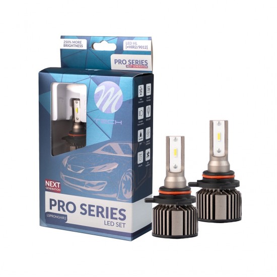 ΛΑΜΠΑ LED HIR2 9012 12V 40W IP65 5.700K 5.200lm OSRAM LED SET PRO NEXT GENERATION M-TECH - 2 ΤΕΜ.