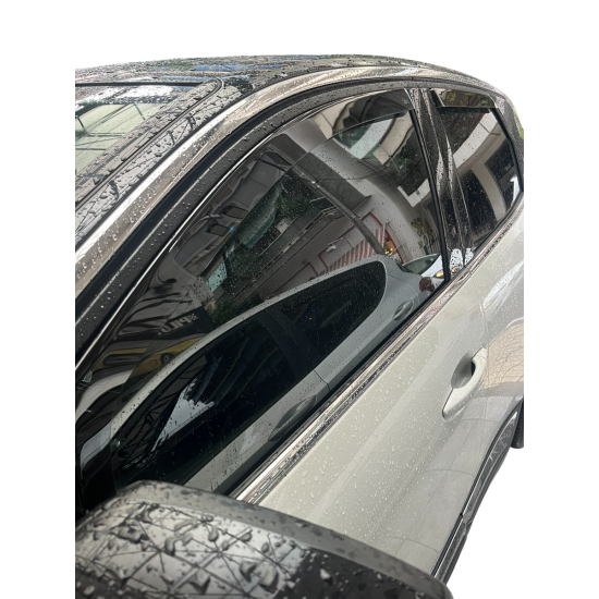 ΣΕΤ ΑΝΕΜΟΘΡΑΥΣΤΕΣ ΓΙΑ PEUGEOT 3008/5008 5D 2016+ / OPEL GRANDLAND X 5D 2017+ / CITROEN C5 AIRCROSS 5D ΑΠΟ ΕΥΚΑΜΠΤΟ ΧΥΤΟ ΑΚΡΥΛΙΚΟ ΓΥΑΛΙ (CAST ACRYLIC GLASS) DGA - 4 ΤΕΜ.