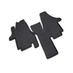 ΠΑΤΑΚΙΑ ΣΕ ΣΚΑΦΗ TPE ΛΑΣΤΙΧΟ ΓΙΑ VW TRANSPORTER T5 04/2003+  ΣΕ ΜΑΥΡΟ ΧΡΩΜΑ NOVLINE - 2 ΤΕΜ.