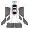 CarShades - ΚΟΥΡΤΙΝΑΚΙΑ  CAR SHADES ΓΙΑ TESLA MODEL X 5D 2016+- 8 ΤΕΜ. (PVC.TES-MODX-5-A)