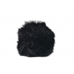ΚΑΛΥΜΜΑ ΓΙΑ ΠΟΜΟΛΟ ΤΑΧΥΤΗΤΩΝ FLUFFY FUR COVER ΜΑΥΡΟ ΓΟΥΝΙΝΟ ΧΝΟΥΔΩΤΟ SIMONI RACING - 1 TEM.