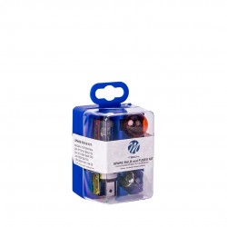 ΑΝΤΑΛΛΑΚΤΙΚΟ KIT ΣΕ ΠΛΑΣΤΙΚΟ ΚΟΥΤΙ H4 24V 70W/PY21W 24V/P21/5W 24V/R5W 24V/W5W (T10) 24V  M-TECH - 5 ΤΕΜ.
