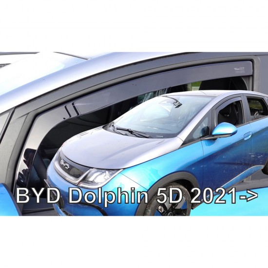 ΑΝΕΜΟΘΡΑΥΣΤΕΣ ΓΙΑ BYD DOLPHIN 5D 2021+ ΖΕΥΓΑΡΙ ΑΠΟ ΕΥΚΑΜΠΤΟ ΦΙΜΕ ΠΛΑΣΤΙΚΟ HEKO - 2 ΤΕΜ.