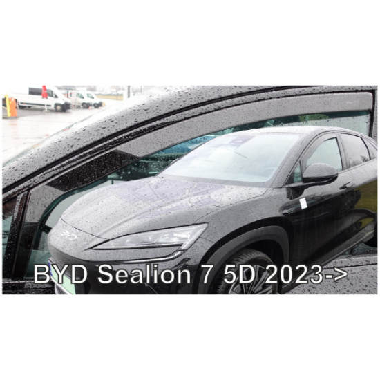 ΑΝΕΜΟΘΡΑΥΣΤΕΣ ΓΙΑ BYD 7 5D 2023+ ΖΕΥΓΑΡΙ ΑΠΟ ΕΥΚΑΜΠΤΟ ΦΙΜΕ ΠΛΑΣΤΙΚΟ HEKO - 2 ΤΕΜ.