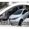 ΑΝΕΜΟΘΡΑΥΣΤΕΣ ΓΙΑ RENAULT ZOE 5D 2012+ ΖΕΥΓΑΡΙ ΑΠΟ ΕΥΚΑΜΠΤΟ ΦΙΜΕ ΠΛΑΣΤΙΚΟ HEKO - 2 ΤΕΜ.