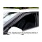 ΑΝΕΜΟΘΡΑΥΣΤΕΣ ΓΙΑ TOYOTA HIGHLANDER (XU70) 5D 2019+ ΑΥΤΟΚΙΝΗΤΟΥ ΑΠΟ ΕΥΚΑΜΠΤΟ ΦΙΜΕ ΠΛΑΣΤΙΚΟ HEKO - 2 ΤΕΜ.