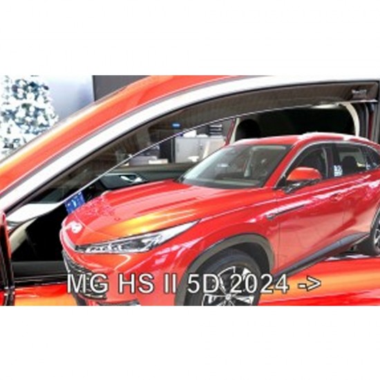 ΑΝΕΜΟΘΡΑΥΣΤΕΣ ΓΙΑ MG HS II 5D 2024+ ΖΕΥΓΑΡΙ ΑΠΟ ΕΥΚΑΜΠΤΟ ΦΙΜΕ ΠΛΑΣΤΙΚΟ HEKO - 2 ΤΕΜ