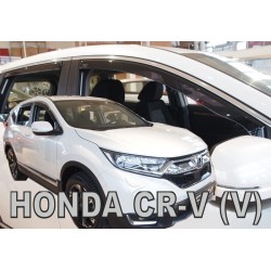 ΑΝΕΜΟΘΡΑΥΣΤΕΣ ΓΙΑ HONDA CR-V 5D 2018+  ΣΕΤ ΑΥΤΟΚΙΝΗΤΟΥ ΑΠΟ ΕΥΚΑΜΠΤΟ ΦΙΜΕ ΠΛΑΣΤΙΚΟ HEKO - 4 ΤΕΜ.