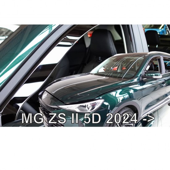 ΑΝΕΜΟΘΡΑΥΣΤΕΣ ΓΙΑ MG ZS II 5D 2024+ ΣΕΤ ΑΥΤΟΚΙΝΗΤΟΥ ΑΠΟ ΕΥΚΑΜΠΤΟ ΦΙΜΕ ΠΛΑΣΤΙΚΟ HEKO - 4 ΤΕΜ
