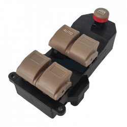 Διακόπτης Παραθύρων ανοικτόχρωμος για HONDA CIVIC 01-05 / CR-V 02-06 / FIT 04-07 / JAZZ 04-07 20 επαφών