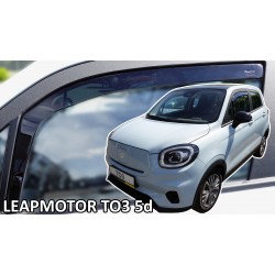 Heko - Ανεμοθραύστες Παραθύρων Για Leapmotor T03 2020 > 5πορτο υλικό Acrylic Χρώμα Φιμέ - 2 τεμ. (ΑΝΕΜ.29119)