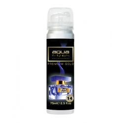 Aqua - ΑΡΩΜΑΤΙΚΟ ΑΥΤΟΚΙΝΗΤΟΥ ΣΕ ΣΠΡΕΙ (SPRAY) ΜΕ ΑΡΩΜΑ BLUE WATER PREMIUM GOLD SERIES 75ml AQUA - 1 TEM. (10-889/AQ)