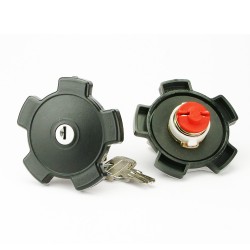 ΤΑΠΑ ΒΕΝΖΙΝΗΣ ΜΕ ΚΛΕΙΔΙ ΓΙΑ VW GOLF DIESEL 1974-1983 / SCIROCCO 1978-1992 / JETTA 1979-1983 ΣΕ ΜΑΥΡΟ ΧΡΩΜΑ FARMA - 1 τεμ.