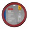 Lampa - Κάλυμμα Τιμονιού AURA  (M) 37/39cm Μαύρο ένθετο με γυαλάδα / Κόκκινο άοσμο μαλακό Skeentex - 1 τεμ. (L3290.9)