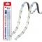 Amio – Ταινία LED COB 12V Μπλε 2x30cm Flexible για Εντυπωσιακό Εσωτερικό Φωτισμό & Easy Install – Σετ 2 Τεμ. (04571/AM)