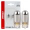 Amio – Λάμπες Αλογόνου WY5W W2.1x9.5d Καρφωτές 12V 5W Λευκό/Χρώμιο Lumitec για Φωτισμό Θέσης & Εσωτερικό – Σετ 2 Τεμ. (04628/AM)