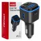 Amio - FM Transmitter Αυτοκινήτου 12/24V με 1xUSB Type-A και 2xUSB Type-C - 1 τεμ. (04651/AM)