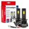 Amio - Λαμπτήρες LED F25 PRO Black Edition H3 68W 12-24V Full CAN Bus με Φωτεινότητα 7646lm σε Ψυχρό Λευκό 6000K για Επιβατικά Αυτοκίνητα & Φορτηγά - Σετ 2 τεμ. (04718/AM)