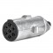 Amio – Πρίζα Κοτσαδόρου 24V 7PIN Type N Αλουμινίου Heavy Duty για Ασφαλή Σύνδεση & Καθημερινή Χρήση – 1 Τεμ. (04790/AM)
