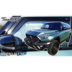 Heko - Ανεμοθραύστες για M-Hero 917 5 Doors 2023+ Ζευγάρι Απο Εύκαμπτο Φιμέ Πλαστικό - 2 τεμ. (ΑΝΕΜ.29141)