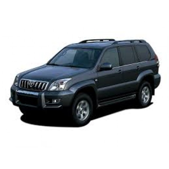 TRIM  ΠΟΡΤ ΜΠΑΓΚΑΖ ΧΡΩΜΙΟ ΜΕΤΑΛΛΙΚΟ ΓΙΑ TOYOTA LAND CRUISER 2007+